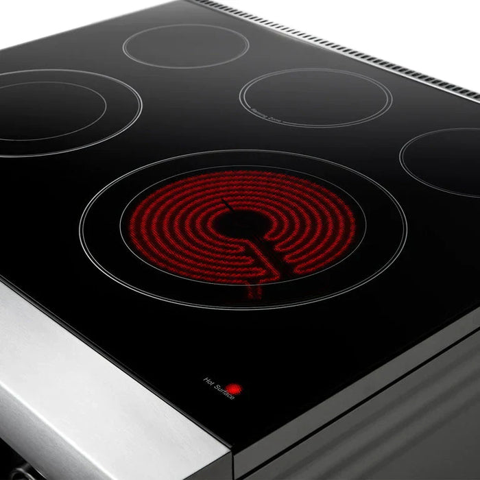 THOR Kitchen Package - 30" Electric Range, Microwave, Refrigerator with Water and Ice Dispenser, Dishwasher, AP-TRE3001-12