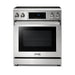 THOR Kitchen Package - 30" Electric Range, Microwave, Refrigerator with Water and Ice Dispenser, Dishwasher, AP-TRE3001-12