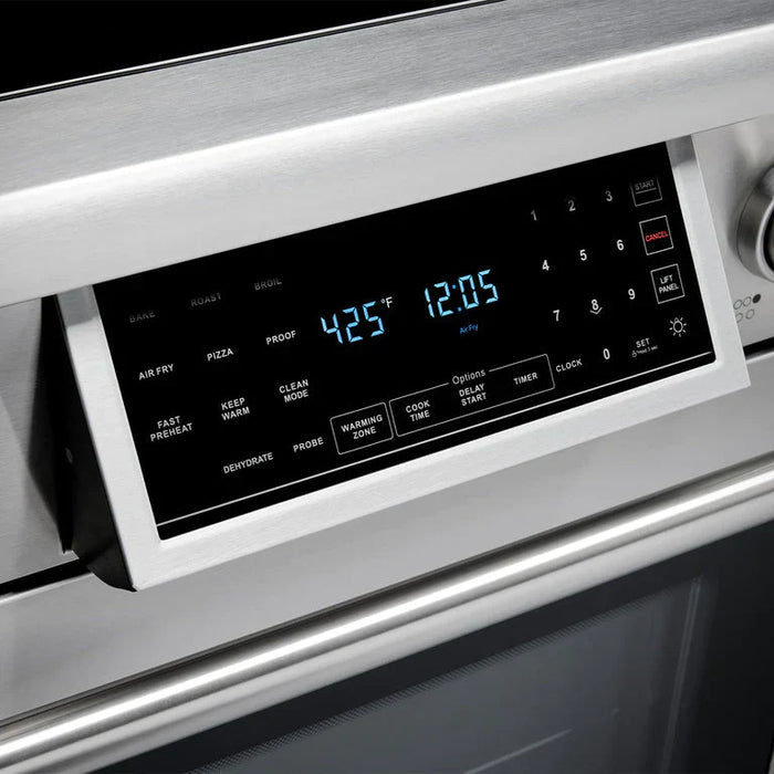 THOR Kitchen Package - 30" Electric Range, Range Hood, Microwave, Refrigerator, Dishwasher, AP-TRE3001-C-2