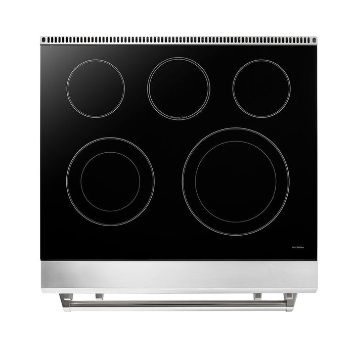 THOR Kitchen Package - 30" Electric Range, Range Hood, Refrigerator, Dishwasher, AP-TRE3001-3
