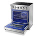 THOR Kitchen Package - 30" Electric Range, Range Hood, Refrigerator with Water and Ice Dispenser, Dishwasher