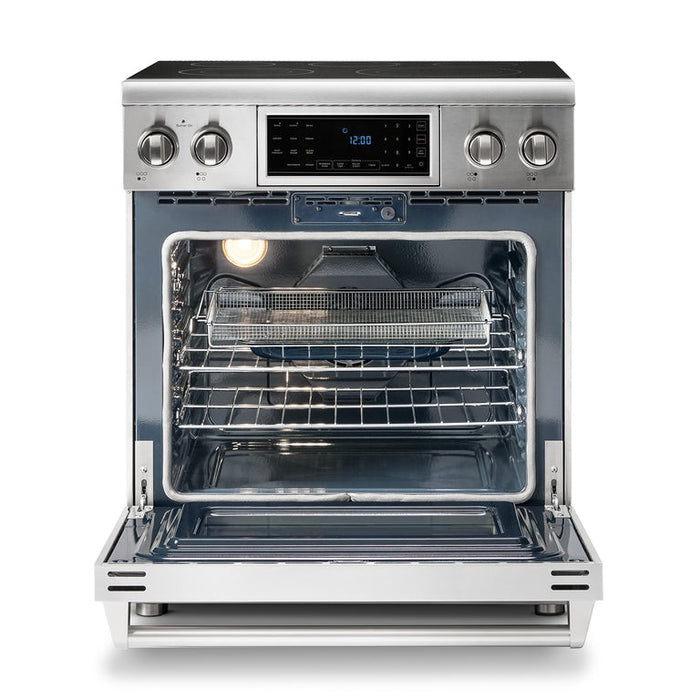 THOR Kitchen Package - 30" Electric Range, Refrigerator with Water and Ice Dispenser, Dishwasher, AP-TRE3001-9