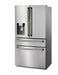 THOR Kitchen Package - 30" Gas Range, Range Hood, Microwave, Refrigerator with Water and Ice Dispenser, Dishwasher, Wine Cooler, AP-ARG30-W-10