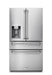 THOR Kitchen Package - 30" Gas Range, Range Hood, Microwave, Refrigerator with Water and Ice Dispenser, Dishwasher, Wine Cooler