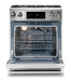 THOR Kitchen Package - 30" Gas Range, Range Hood, Refrigerator with Water and Ice Dispenser, Dishwasher, AP-TRG3001-C-7