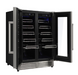 THOR Kitchen Package - 30" Gas Range, Range Hood, Refrigerator with Water and Ice Dispenser, Dishwasher, Wine Cooler, AP-LRG3001U-W-8