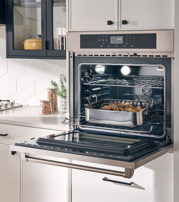 THOR Kitchen Package - 30" Wall Oven, Cooktop, Range Hood, Refrigerator with Water and Ice Dispenser, Dishwasher, Microwave, AP-HEW3001-DC-30-5