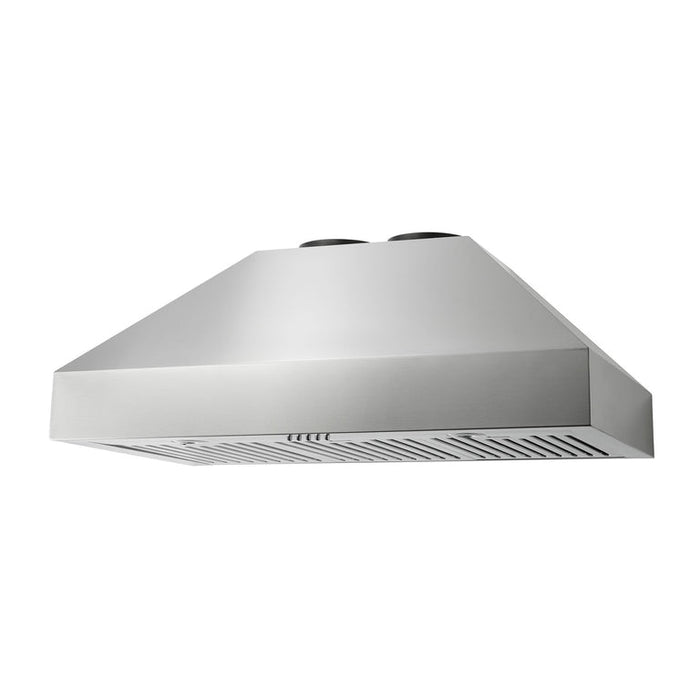 THOR Kitchen Package - 36" Electric Range, Range Hood, Refrigerator, Dishwasher, Wine Cooler, AP-ARE36-W-3