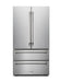 THOR Kitchen Package - 36" Electric Range, Range Hood, Refrigerator, Dishwasher, Wine Cooler, AP-ARE36-W-3