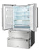 THOR Kitchen Package - 36" Electric Range, Range Hood, Refrigerator, Dishwasher, Wine Cooler, AP-ARE36-W-3
