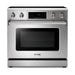 THOR Kitchen Package - 36" Electric Range, Range Hood, Refrigerator with Water and Ice Dispenser, Dishwasher, AP-TRE3601-C-7