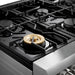 THOR Kitchen Package - 36" Gas Range, Range Hood, Microwave, Refrigerator, Dishwasher, Wine Cooler, AP-TRG3601-8