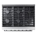 THOR Kitchen Package - 36" Gas Range, Range Hood, Microwave, Refrigerator with Water and Ice Dispenser, Dishwasher, AP-LRG3601U-C-9