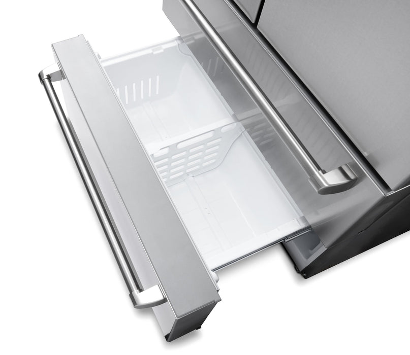 THOR Kitchen Package - 36" Gas Range, Range Hood, Refrigerator, Dishwasher, Wine Cooler, AP-TRG3601LP-W-3