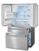 THOR Kitchen Package - 36" Gas Range, Range Hood, Refrigerator with Water and Ice Dispenser, Dishwasher,AP-ARG36-10