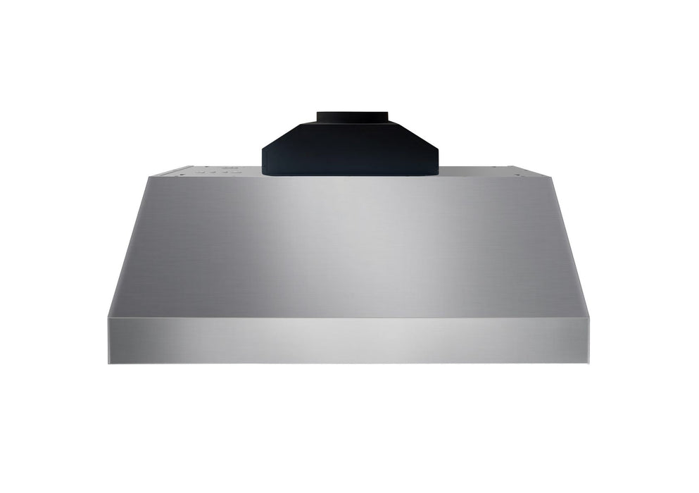 THOR Kitchen Package - 36" Propane Gas Range, Range Hood, Microwave, AP-LRG3601ULP-C-4