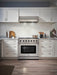 THOR Kitchen Package - 36" Propane Gas Range, Range Hood, Microwave, Refrigerator with Water and Ice Dispenser, Dishwasher, AP-LRG3601ULP-C-9