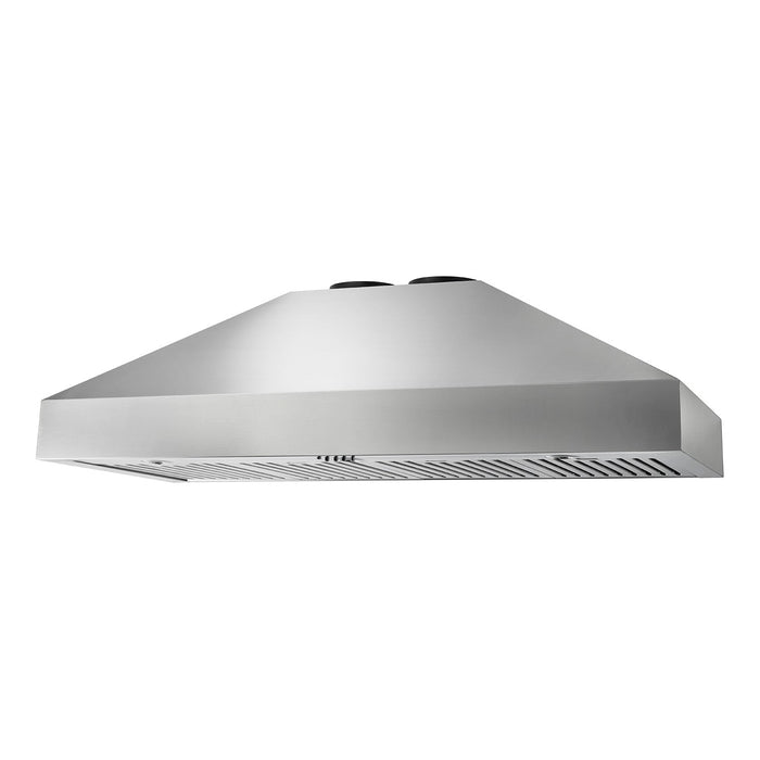 THOR Kitchen Package - 48" Gas Burner, Electric Oven Range and Range Hood, AP-HRD4803U-W