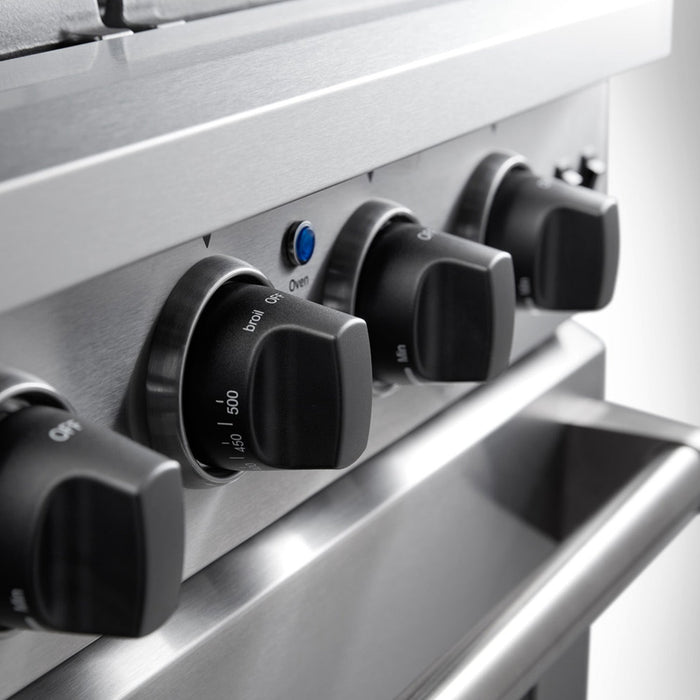 THOR Kitchen Package - 48" Gas Range, Wall Mount Range Hood, AP-LRG4807U-W