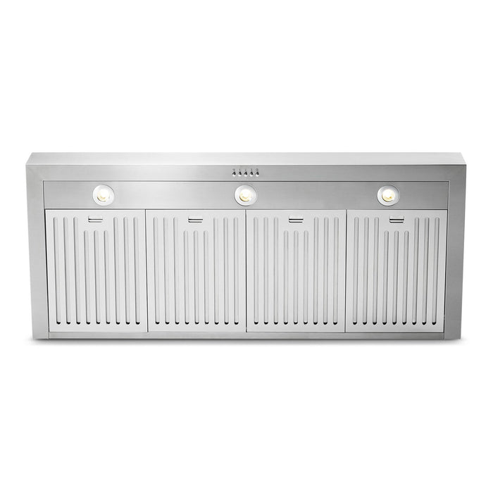 THOR Kitchen Package - 48" Propane Gas Range, Range Hood, Microwave, AP-HRG4808ULP-W-4