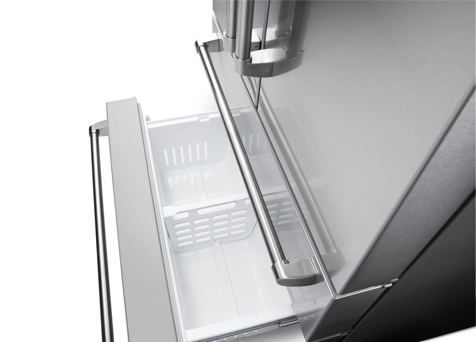 THOR Kitchen Professional 36 In. Counter Depth 22.5 cu. ft. Refrigerator Stainless Steel, TRF3602