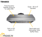 THOR Package - 48" Gas Range, Range Hood, Refrigerator with Water and Ice Dispenser, Dishwasher & Wine Cooler, AP-LRG4807U-11