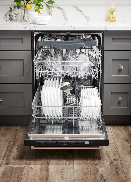 THOR Package - 48" Propane Gas Range, Range Hood, Refrigerator with Water & Ice Dispenser, Dishwasher, Wine Cooler, Microwave