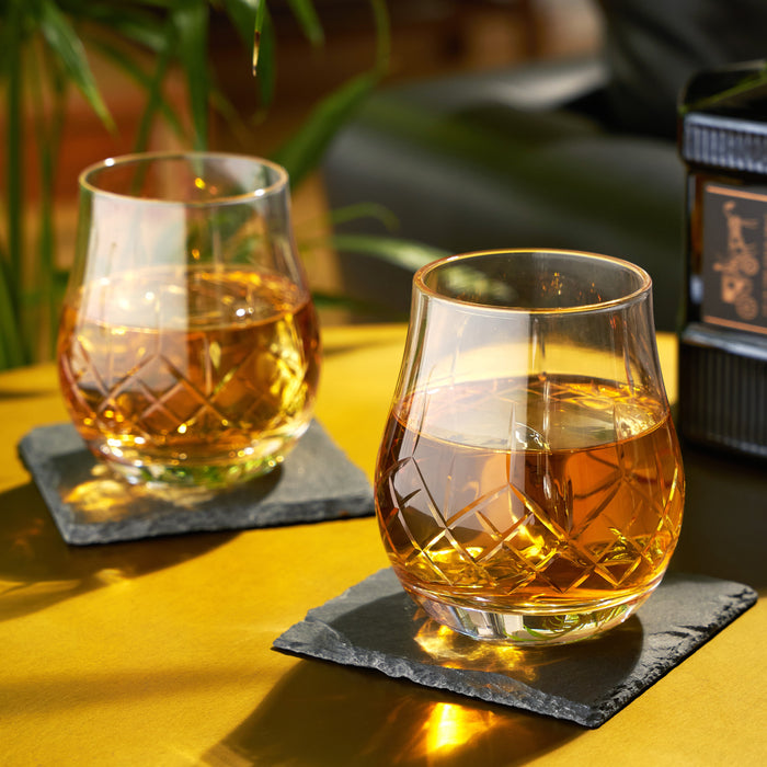 Admiral Crystal Whiskey Heavyweight Glasses