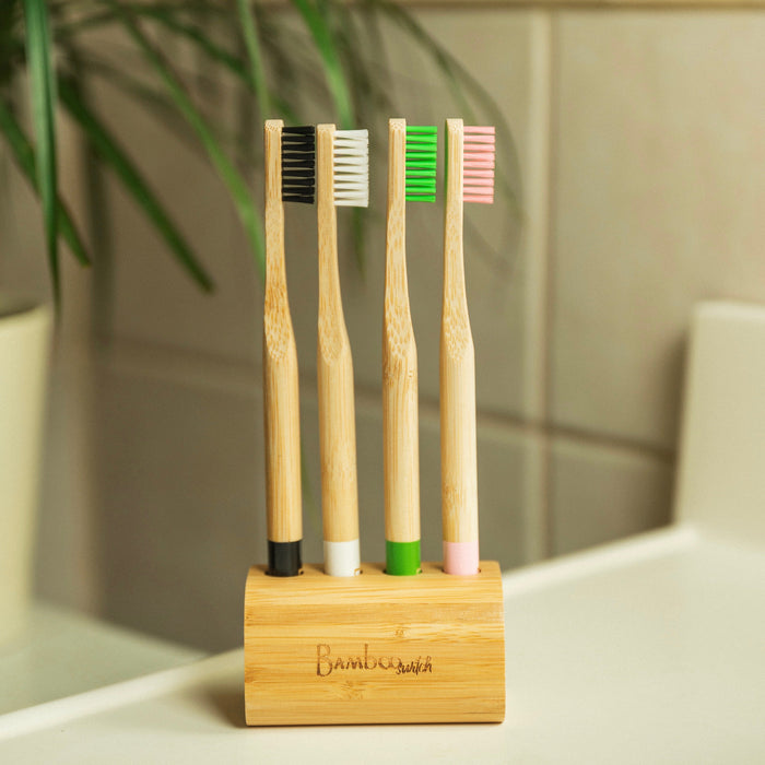 Toothbrush 4 Slot Holder