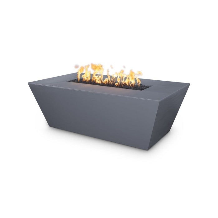 Top Fires Angelus 60-Inch Rectangular GFRC Gas Fire Pit Table - Electronic