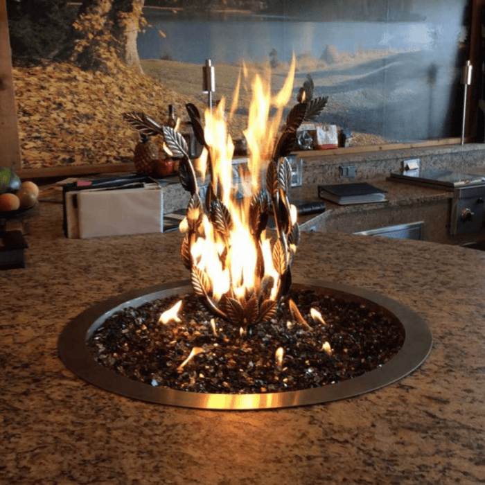 Top Fires Burning Bush Ornamental Gas Burner (OPT-BB)