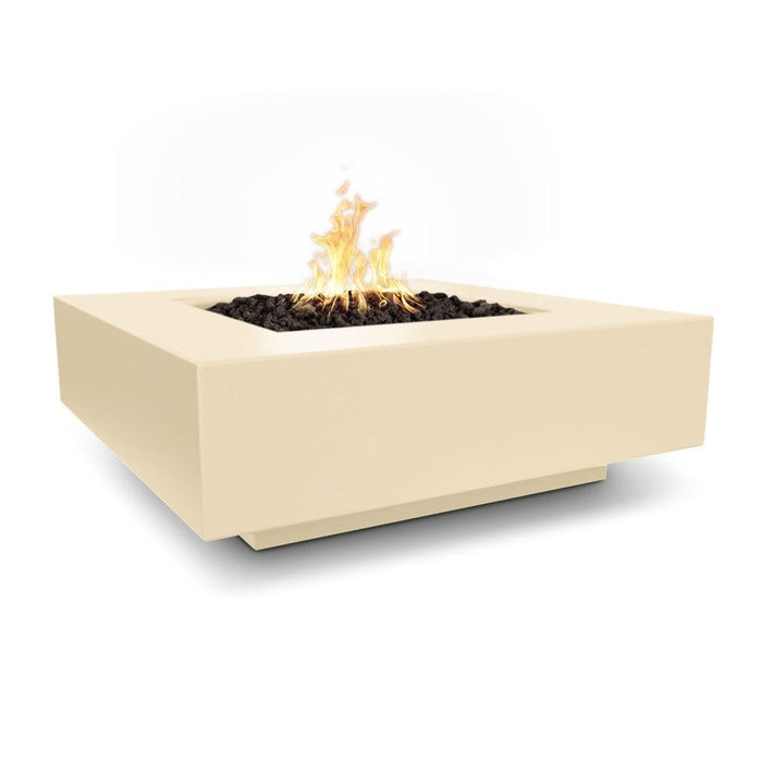 Top Fires Cabo Square GFRC Gas Fire Pit Table - Electronic