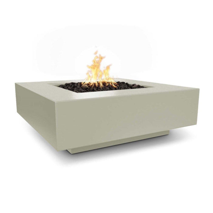 Top Fires Cabo Square GFRC Gas Fire Pit Table - Flame Sense