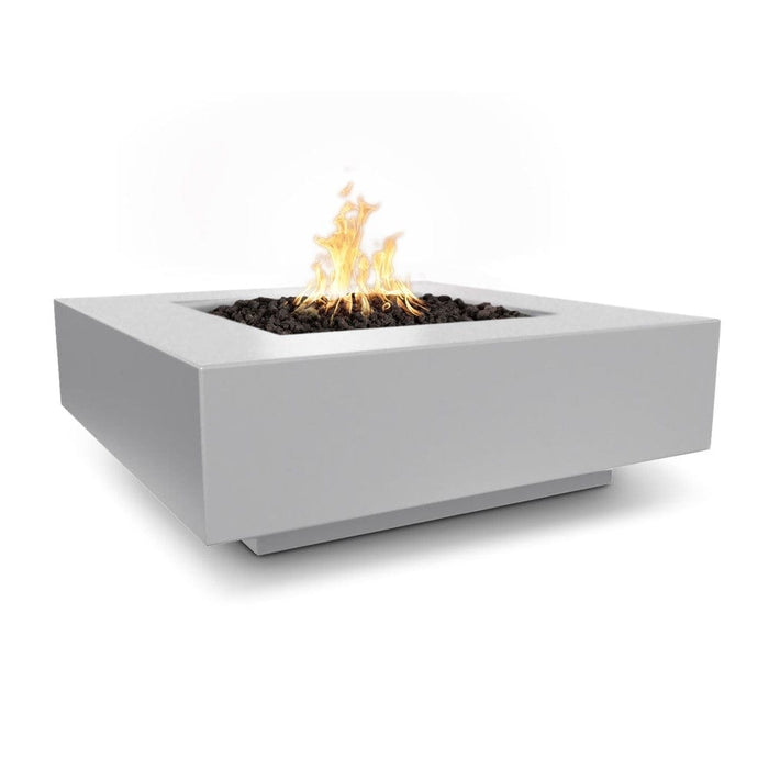 Top Fires Cabo Square GFRC Gas Fire Pit Table - Flame Sense