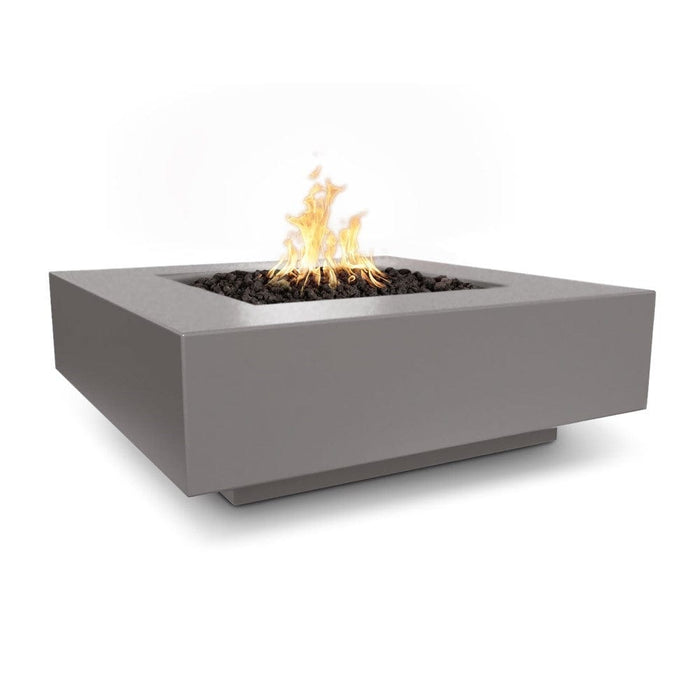 Top Fires Cabo Square GFRC Gas Fire Pit Table - Flame Sense