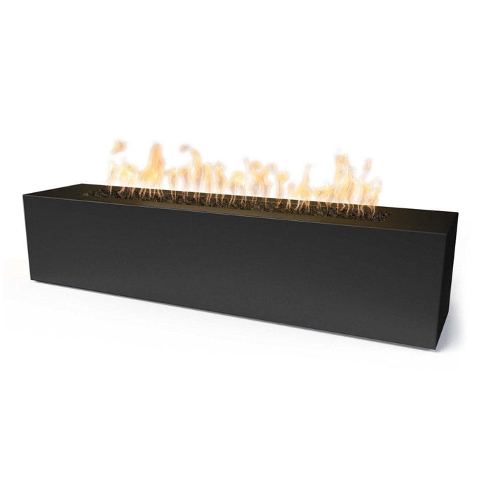 Top Fires Carmen 72-Inch Linear GFRC Gas Fire Pit - Flame Sense