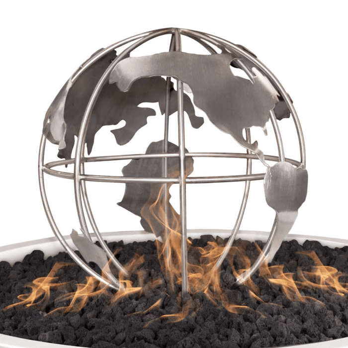 Top Fires Fire Globe Ornamental Gas Burner