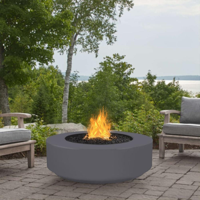 Top Fires Florence 42-Inch GFRC Gas Fire Pit - Match Lit (OPT-FL42)