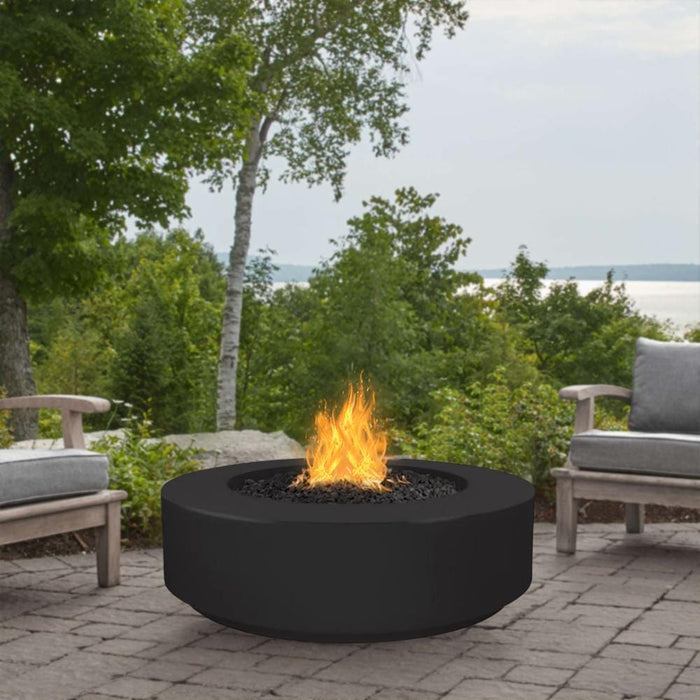 Top Fires Florence 42-Inch GFRC Gas Fire Pit - Match Lit (OPT-FL42)