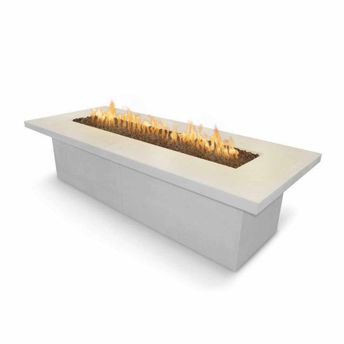 Top Fires Newport Rectangular Concrete Gas Fire Table - Electronic