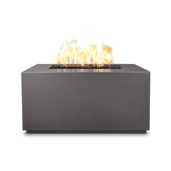 Top Fires Pismo 48-Inch Rectangular GFRC Gas Fire Pit - Electronic (OPT-2448EKIT)