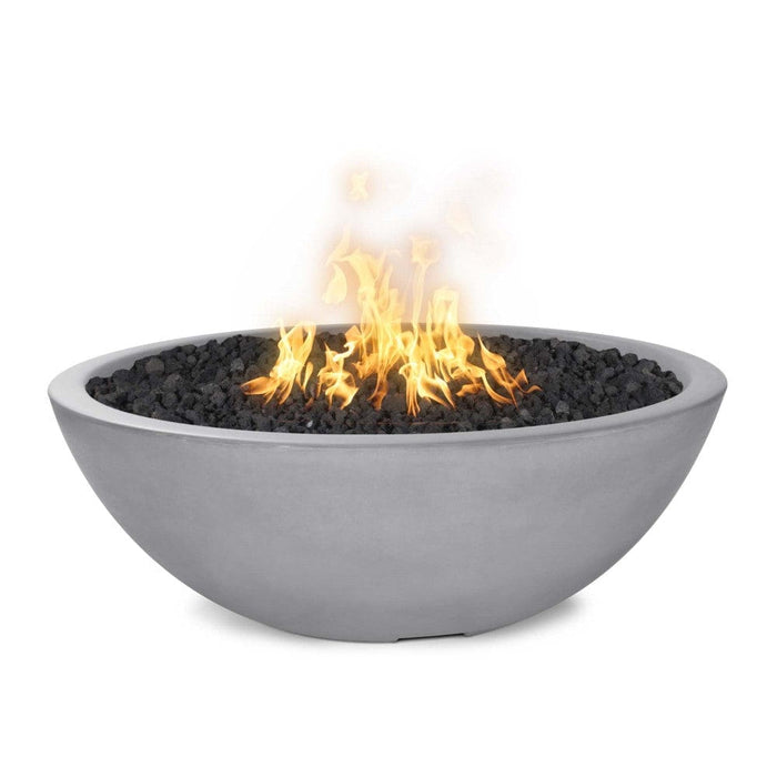 Top Fires Sedona 27-Inch Round Concrete Gas Fire Bowl - Match Lit (OPT-27RFO)