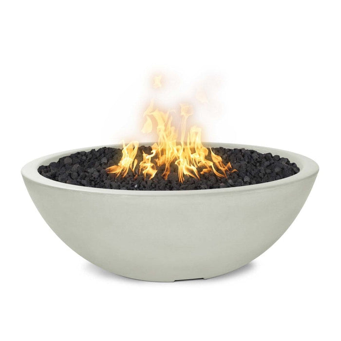 Top Fires Sedona 27-Inch Round Concrete Gas Fire Bowl - Match Lit (OPT-27RFO)