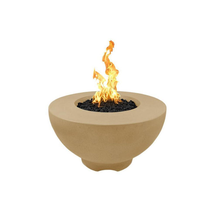 Top Fires Sienna 37-Inch GFRC Gas Fire Pit - Match Lit (OPT-RF37)