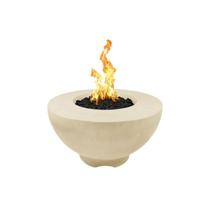 Top Fires Sienna 37-Inch GFRC Gas Fire Pit - Match Lit (OPT-RF37)