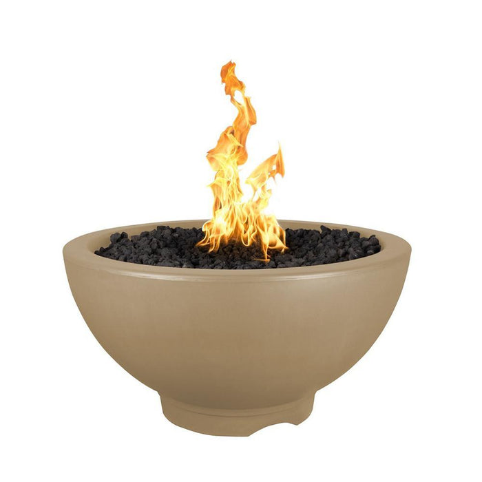 Top Fires Sonoma 38-Inch GFRC Gas Fire Pit - Match Lit (OPT-SONMA38)