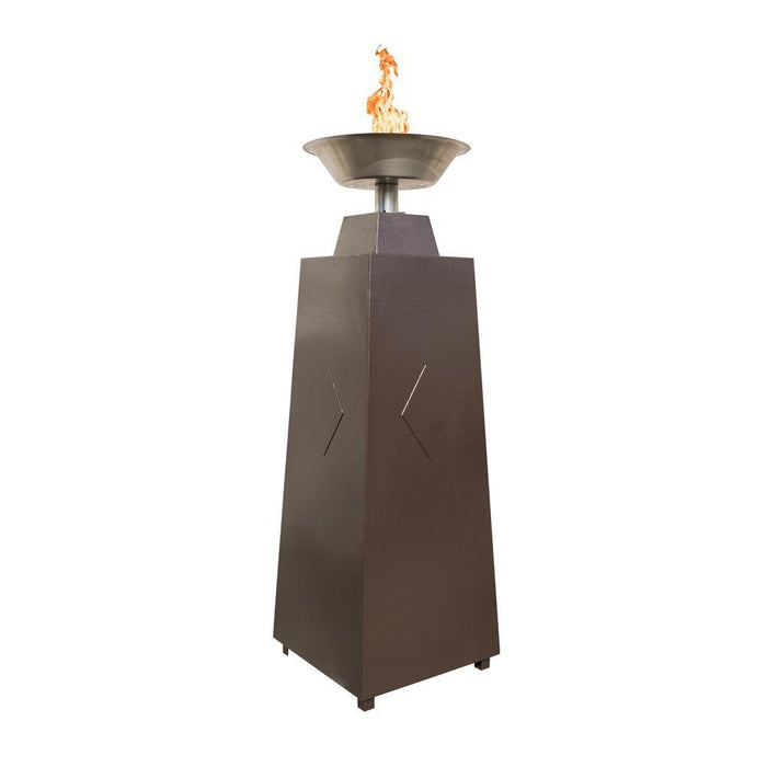 Top Fires Granada 68-Inch Gas Fire Tower - Electronic (OPT-FTWR1EKIT)