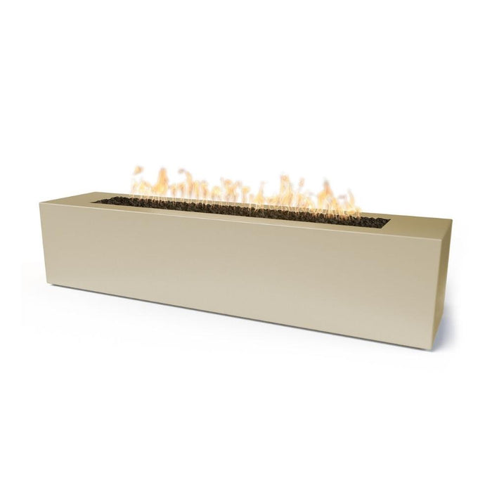 Top Fires Carmen 72-Inch Linear GFRC Gas Fire Pit - Electronic