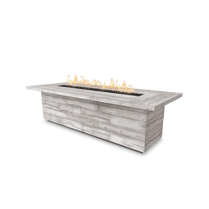 Top Fires Laguna Rectangular Concrete Fire Table - Electronic