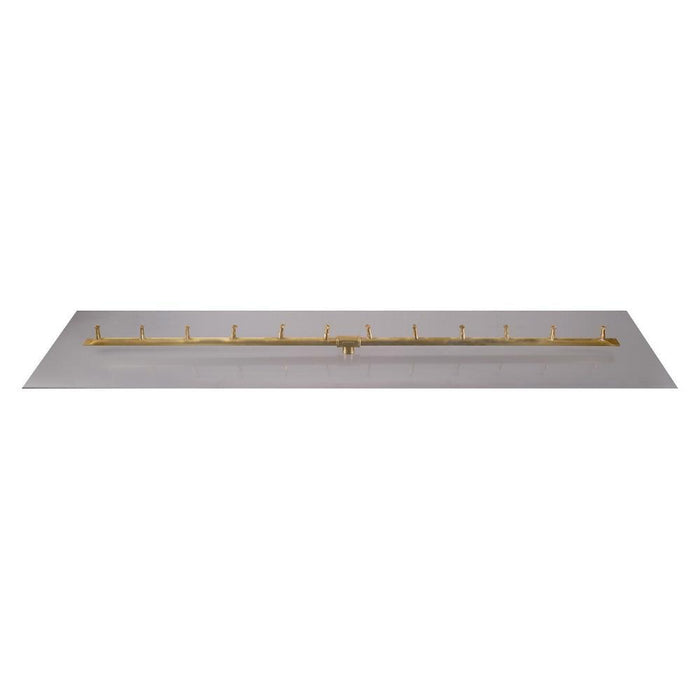 Top Fires Linear Bullet Gas Burner - Match Lit, 18 to 96-Inch Long Sizes